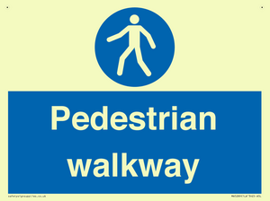 Pedestrian walkway
